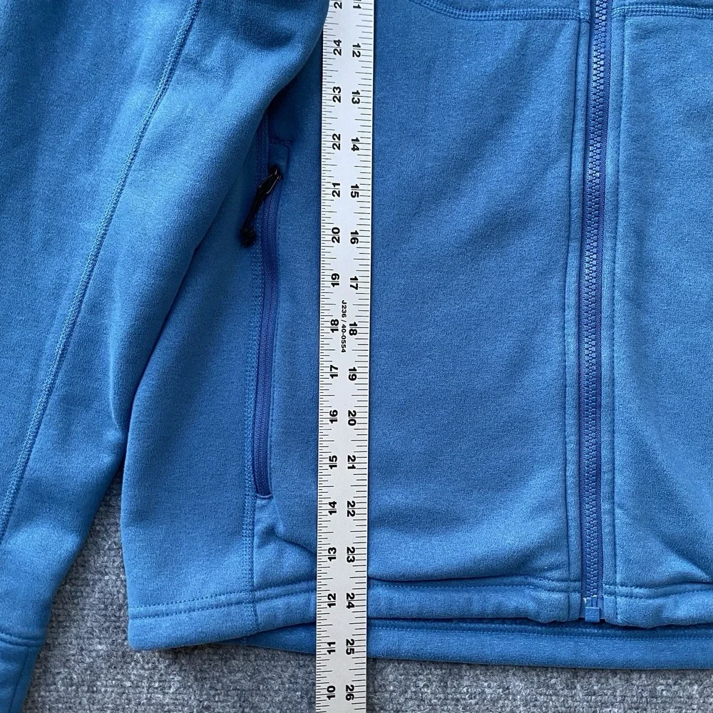 The North Face Canyonland Full Zip Jacket Men Size M Blue Pockets Outdoor Trail